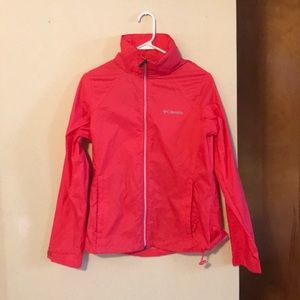 Pink Columbia Windbreaker
